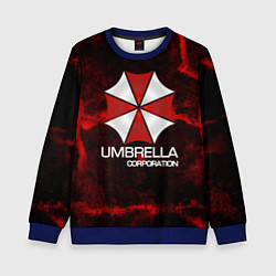 Свитшот детский UMBRELLA CORP, цвет: 3D-синий