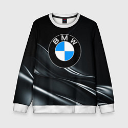 Свитшот детский BMW, цвет: 3D-белый