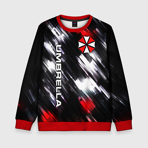 Детский свитшот UMBRELLA CORPORATION / 3D-Красный – фото 1