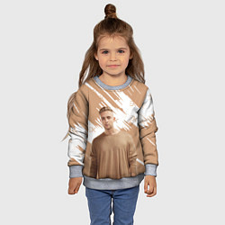 Свитшот детский Егор Крид, цвет: 3D-меланж — фото 2