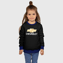 Свитшот детский CHEVROLET, цвет: 3D-синий — фото 2