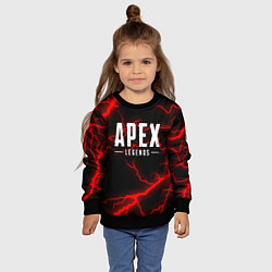 Свитшот детский APEX LEGENDS, цвет: 3D-черный — фото 2