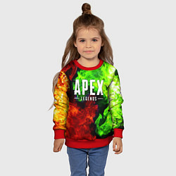 Свитшот детский APEX LEGENDS, цвет: 3D-красный — фото 2