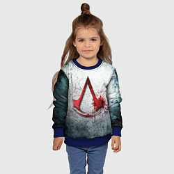 Свитшот детский Assassins Creed, цвет: 3D-синий — фото 2