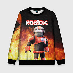 Свитшот детский ROBLOX, цвет: 3D-черный