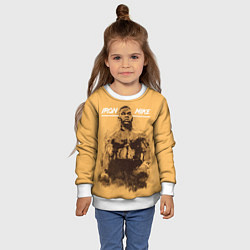 Свитшот детский Iron Mike, цвет: 3D-белый — фото 2