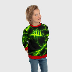 Свитшот детский DEAD BY DAYLIGHT, цвет: 3D-красный — фото 2