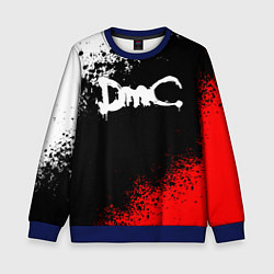 Свитшот детский DEVIL MAY CRY DMC, цвет: 3D-синий