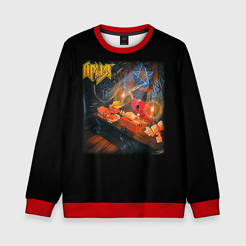 Детский свитшот Ария / 3D-Красный – фото 1