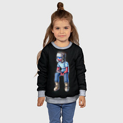 Свитшот детский CountryHumans - Россия, цвет: 3D-меланж — фото 2