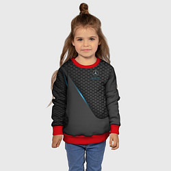 Свитшот детский Mercedes-AMG, цвет: 3D-красный — фото 2