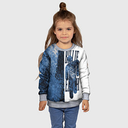 Свитшот детский Billie eilish, цвет: 3D-меланж — фото 2