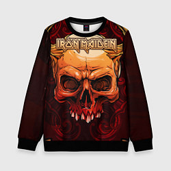 Свитшот детский Iron Maiden, цвет: 3D-черный
