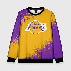 Свитшот детский LA LAKERS KOBE BRYANT, цвет: 3D-черный