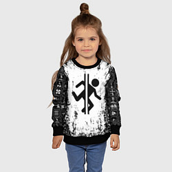 Свитшот детский PORTAL, цвет: 3D-черный — фото 2
