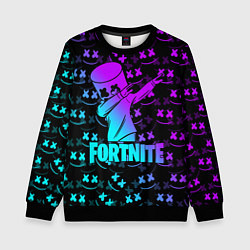 Свитшот детский FORTNITE X MARSHMELLO, цвет: 3D-черный