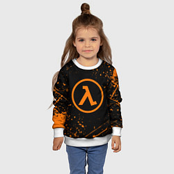 Свитшот детский HALF-LIFE, цвет: 3D-белый — фото 2