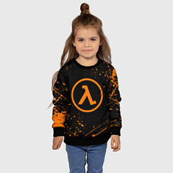 Свитшот детский HALF-LIFE, цвет: 3D-черный — фото 2