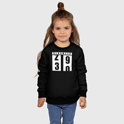 Свитшот детский OLDOMETR 30 лет, цвет: 3D-черный — фото 2