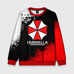 Свитшот детский RESIDENT EVIL UMBRELLA, цвет: 3D-красный