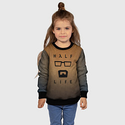 Свитшот детский HALF-LIFE, цвет: 3D-черный — фото 2