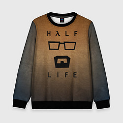 Свитшот детский HALF-LIFE, цвет: 3D-черный