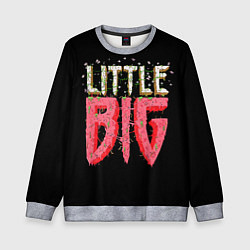 Свитшот детский Little Big, цвет: 3D-меланж