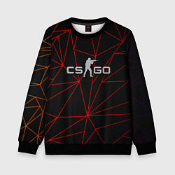 Свитшот детский CSGO, цвет: 3D-черный