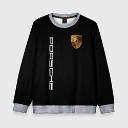 Свитшот детский PORSCHE, цвет: 3D-меланж