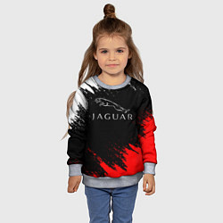 Свитшот детский Jaguar, цвет: 3D-меланж — фото 2
