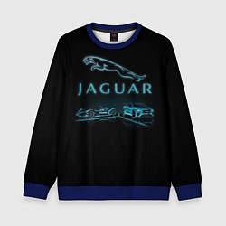 Свитшот детский Jaguar, цвет: 3D-синий