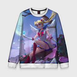 Свитшот детский СЕЙЛОР МУН, цвет: 3D-белый