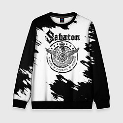 Свитшот детский Sabaton, цвет: 3D-черный