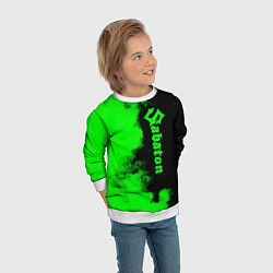 Свитшот детский Sabaton, цвет: 3D-белый — фото 2