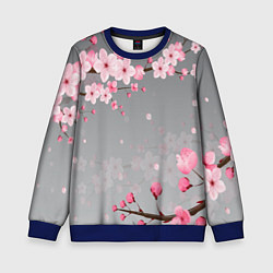 Свитшот детский САКУРА, цвет: 3D-синий