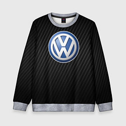 Свитшот детский Volkswagen Logo, цвет: 3D-меланж