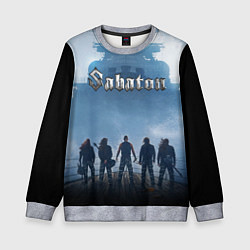 Свитшот детский SABATON, цвет: 3D-меланж