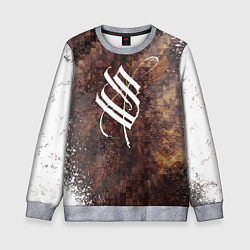 Свитшот детский Stigmata logo, цвет: 3D-меланж
