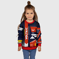 Свитшот детский Кровавый спорт, цвет: 3D-красный — фото 2