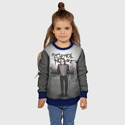 Свитшот детский Gerard Way, цвет: 3D-синий — фото 2