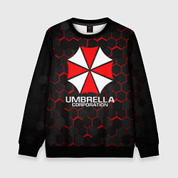 Свитшот детский UMBRELLA CORP, цвет: 3D-черный