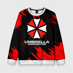 Свитшот детский Umbrella Corporation, цвет: 3D-белый