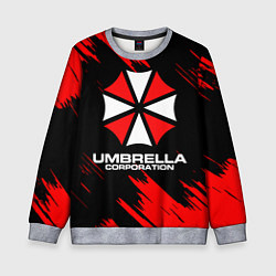 Свитшот детский Umbrella Corporation, цвет: 3D-меланж