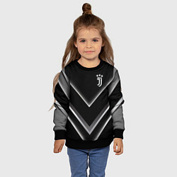 Свитшот детский Juventus F C, цвет: 3D-черный — фото 2
