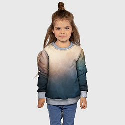 Свитшот детский Тана, цвет: 3D-меланж — фото 2