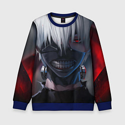 Свитшот детский TOKYO GHOUL, цвет: 3D-синий