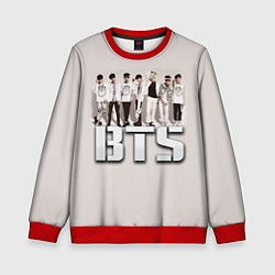 Свитшот детский BTS, цвет: 3D-красный