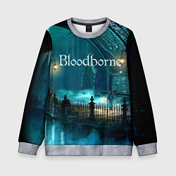 Свитшот детский Bloodborne, цвет: 3D-меланж