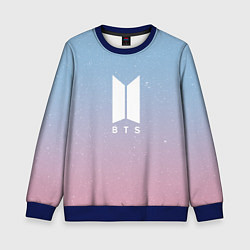 Свитшот детский BTS, цвет: 3D-синий