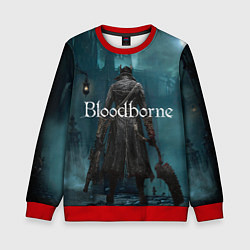 Свитшот детский Bloodborne, цвет: 3D-красный